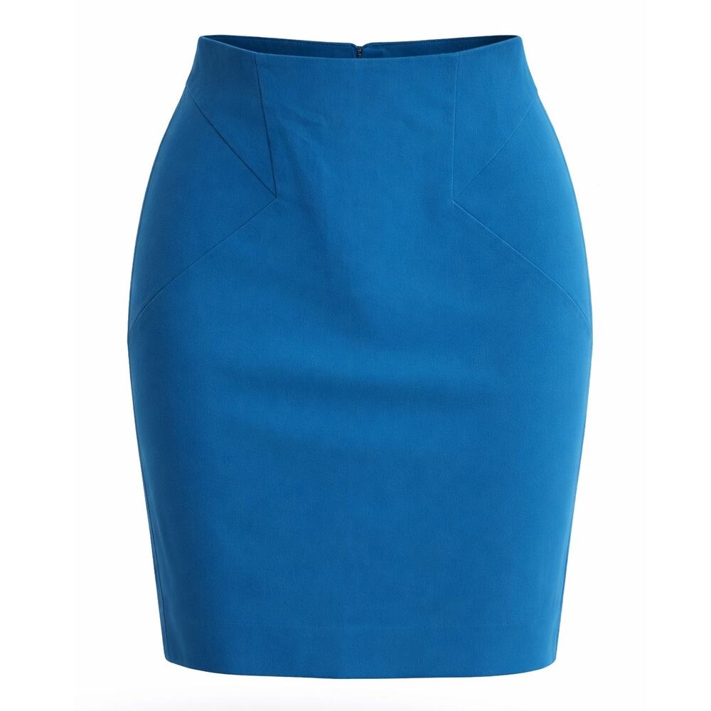 Kate Spade Saturday Fitted Pencil Skirt Blue Green Size 0